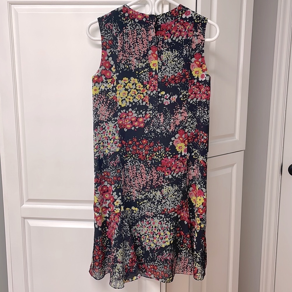 Jason Wu GREY Floral Shift Dress w/ Pockets sz 2 - Picture 5 of 6